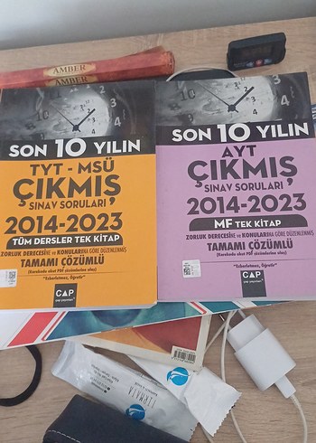 Son 10 Yılın AYT ve TYT-MSU Çıkmış Sınav Soruları Kitapları