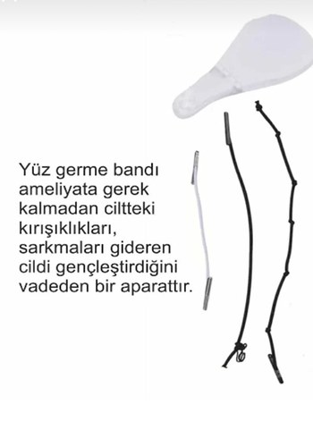 40 adet ipli yüz-Kaş-boyun germe bandı - Görsel 5