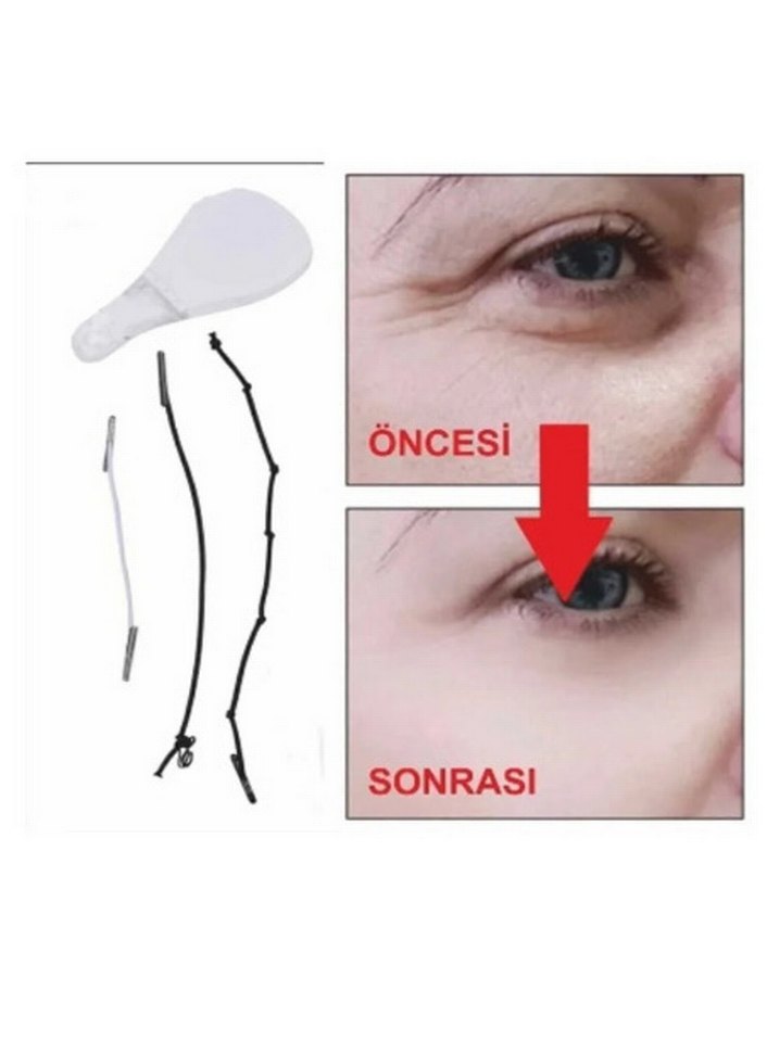 40 adet ipli yüz-Kaş-boyun germe bandı - Görsel 4