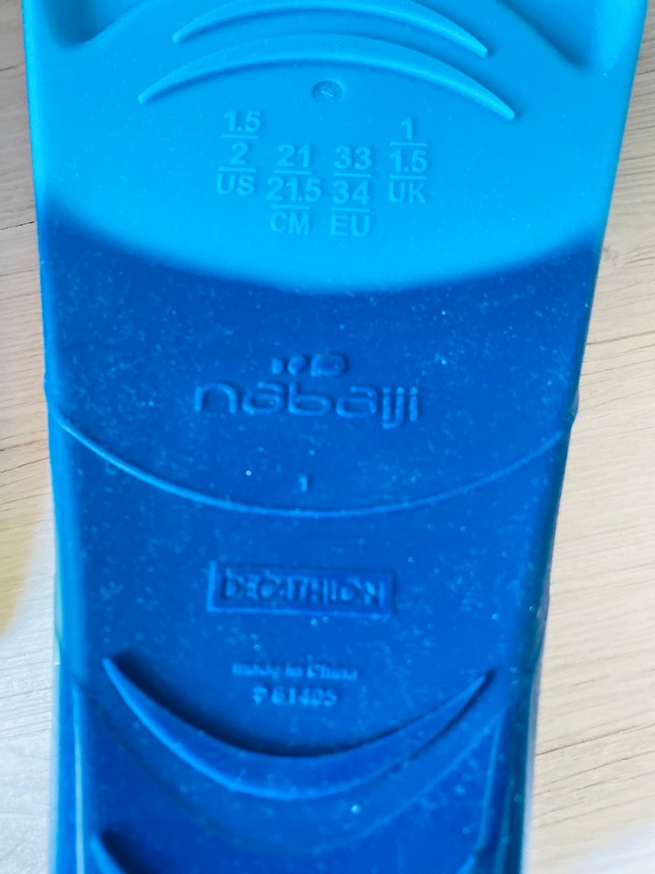 Mavi Erkek Plaj Ayakkabısı Velcro Bantlı - Görsel 2