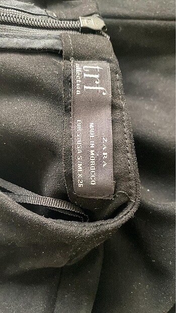 Süet siyah elbise - Görsel 5