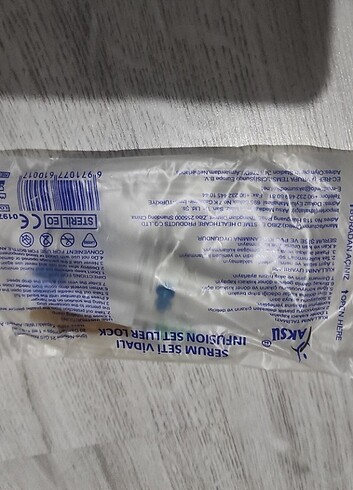 Vidalı serum seti 10 adet