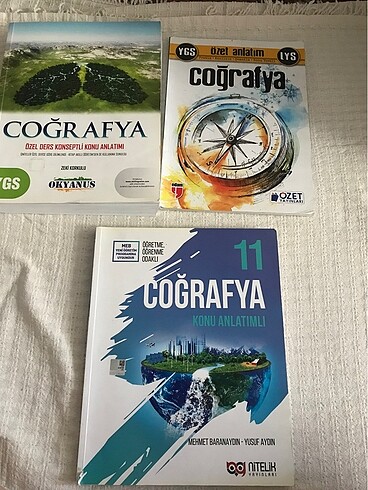 Coğrafya kitapları 
