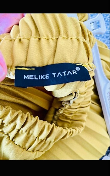 Diğer Melike Tatar marka pilise yağ yeşili etek