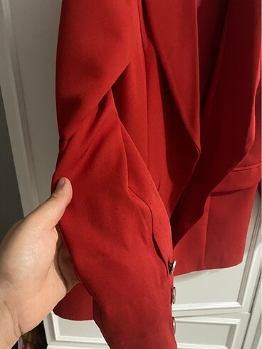 46 Beden bordo Renk Blazer ceket