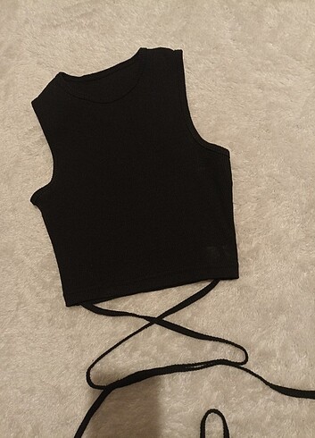 Trendyol & Milla Siyah crop