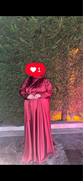 Bordo abiye ve bordo şal