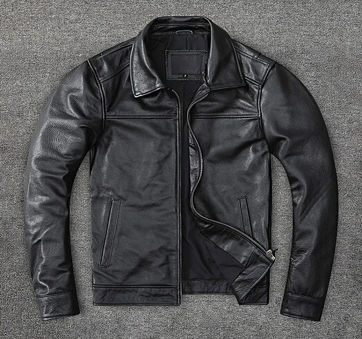 Hakiki Deri Ceket (Yeni) S M L XL Beden mevcut