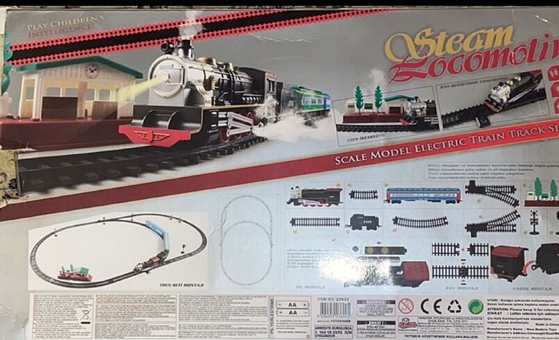 Beden Mega uzun tren yılbaşı treni