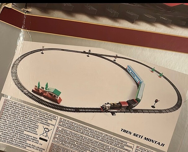 Mega uzun tren yılbaşı treni