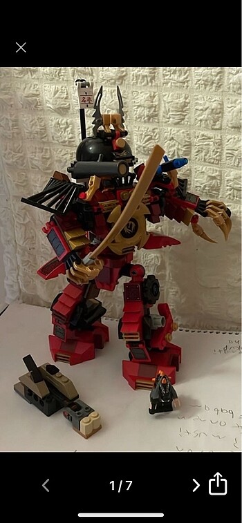 Diğer ORJİNAL LEGO 9448 samuray mech
