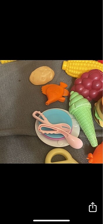  Beden Oyuncak mutfak malzemeleri hamburger seti