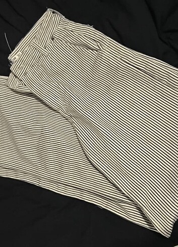 pullandbear çizgili pantolon