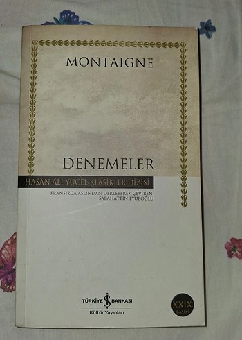 Montaigne Denemeler