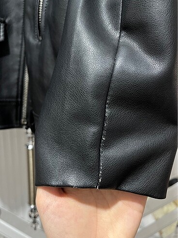 xs Beden Stradivarius deri ceket