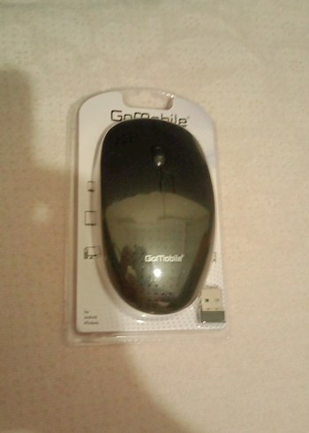 GoMobile Siyah Kablosuz Mouse Sıfır
