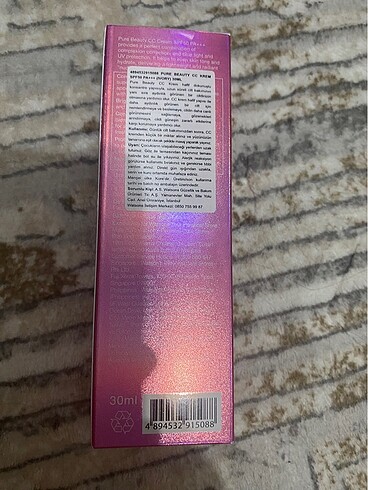 Diğer Pure beauty cc krem 01 rengi