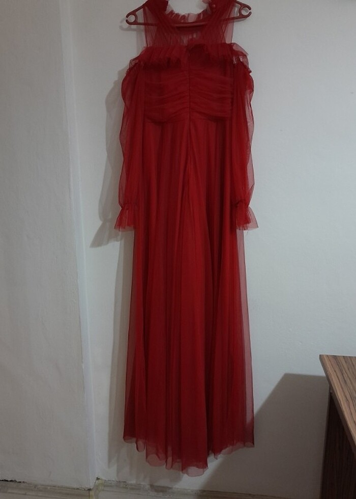 Trendyol abiye elbise - Görsel 2