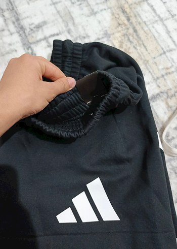 Erkek Siyah Fermuarlı Mini Eşofman Altı - Görsel 2