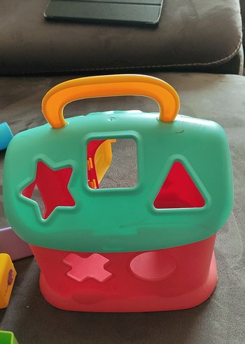 Beden Renkli Şekilli Eğitici Oyuncak Ev