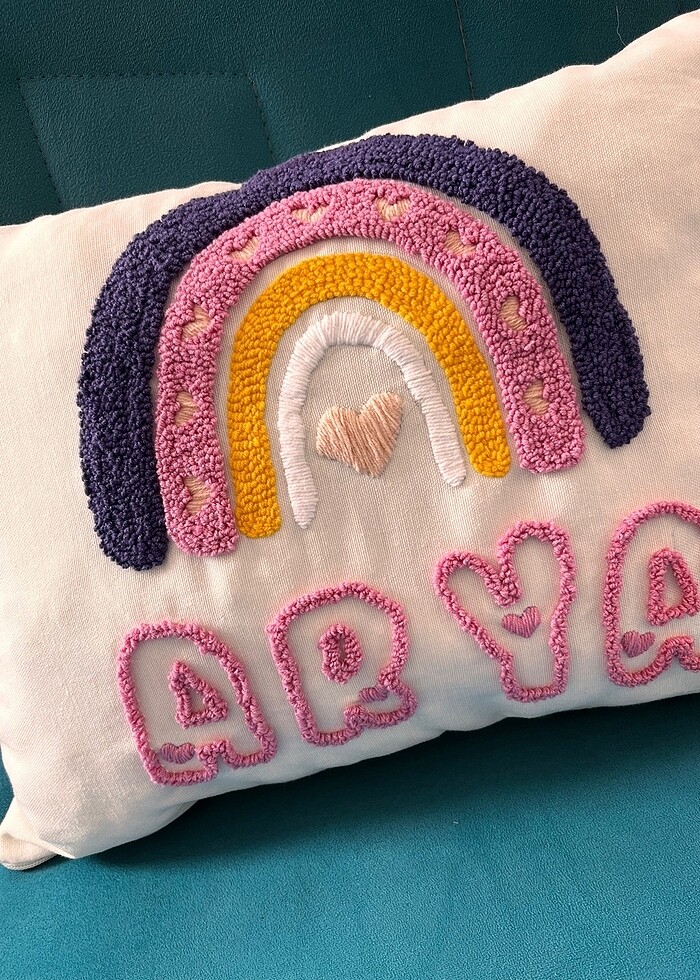 İsimli punch yastık - Görsel 2