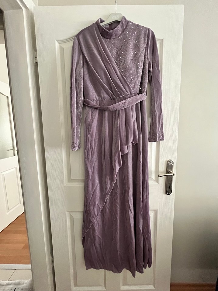 V Yaka Mor Hamile Bluz - Hardal 46 - Görsel 2