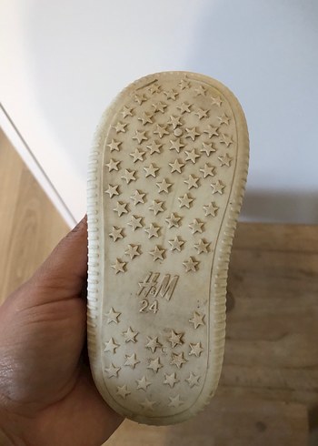 Kız Bebek Beyaz Dantel İlk Adım Ayakkabısı - Görsel 4