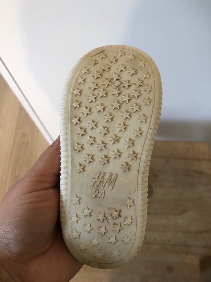 Kız Bebek Beyaz Dantel İlk Adım Ayakkabısı - Görsel 4