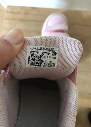 Adidas Kız Çocuk Pembe Cırt Cırtlı Spor Ayakkabı - Görsel 4