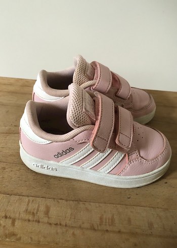 Adidas Kız Çocuk Pembe Cırt Cırtlı Spor Ayakkabı - Görsel 2