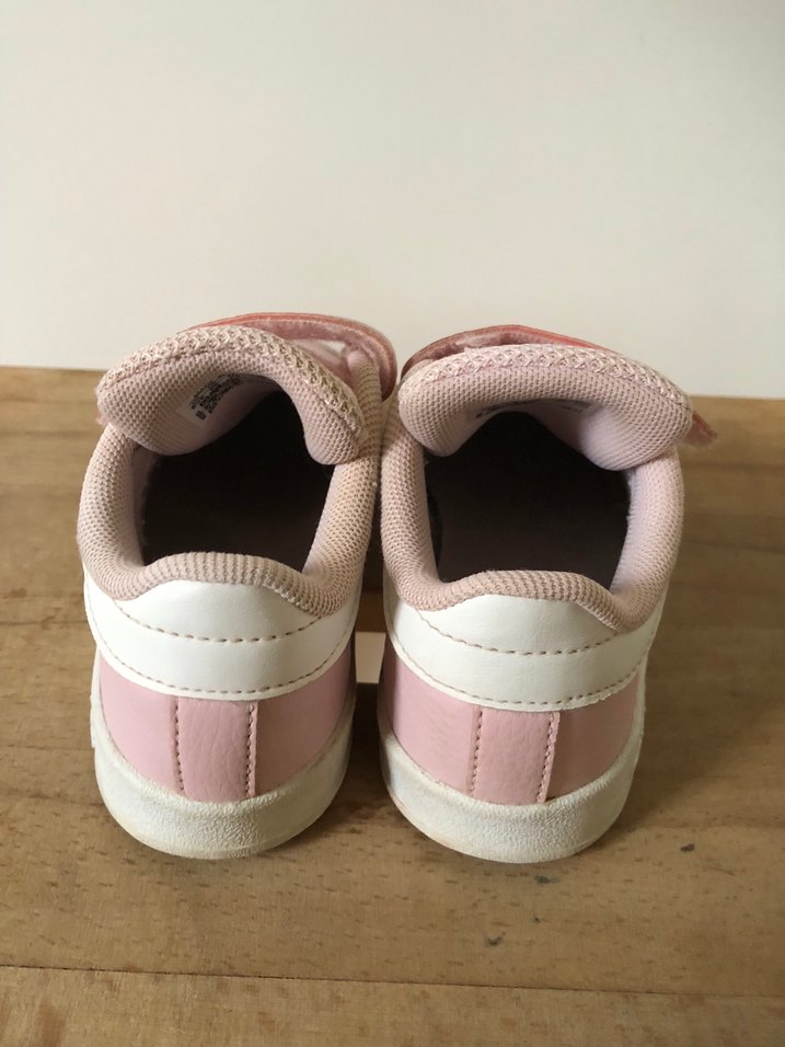 Adidas Kız Çocuk Pembe Cırt Cırtlı Spor Ayakkabı - Görsel 3