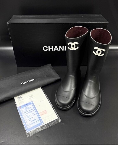 Chanel yağmur botu rain boots