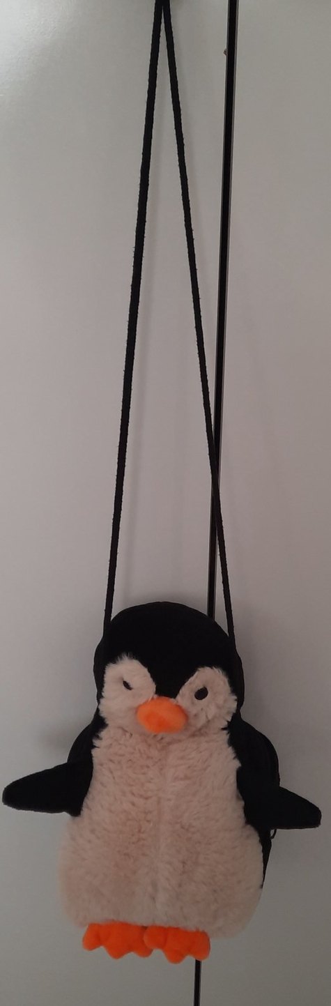 PENGUEN PELUŞ ÇOCUK İÇİN ÇAPRAZ ÇANTA - Görsel 2