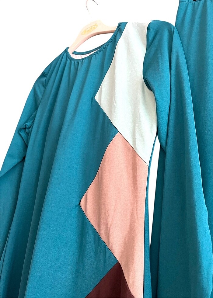 Yeşil Takım Haşema / Tesettür Mayo - Görsel 2