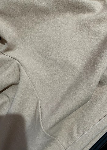 Bej Kadın Midi Kumaş Pantolon - Görsel 3