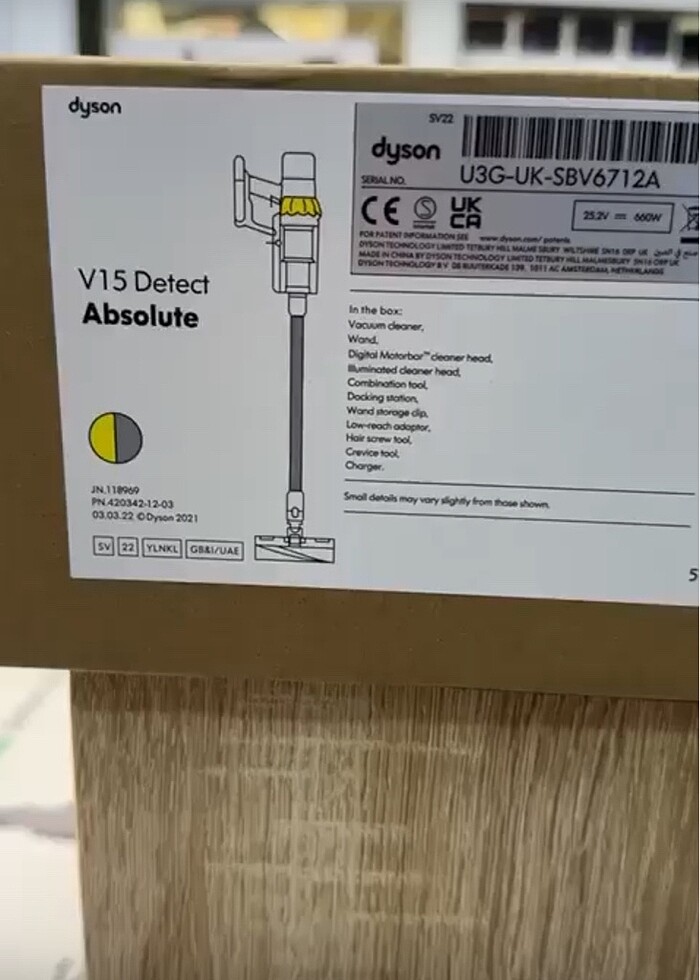 Dyson v15 detect - submarine-absolute - Görsel 2