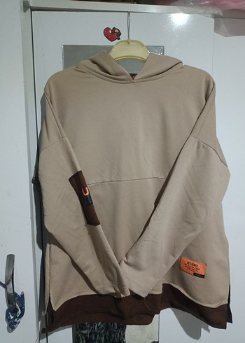 Kadın Kapüşonlu Street Wear Sweatshirt