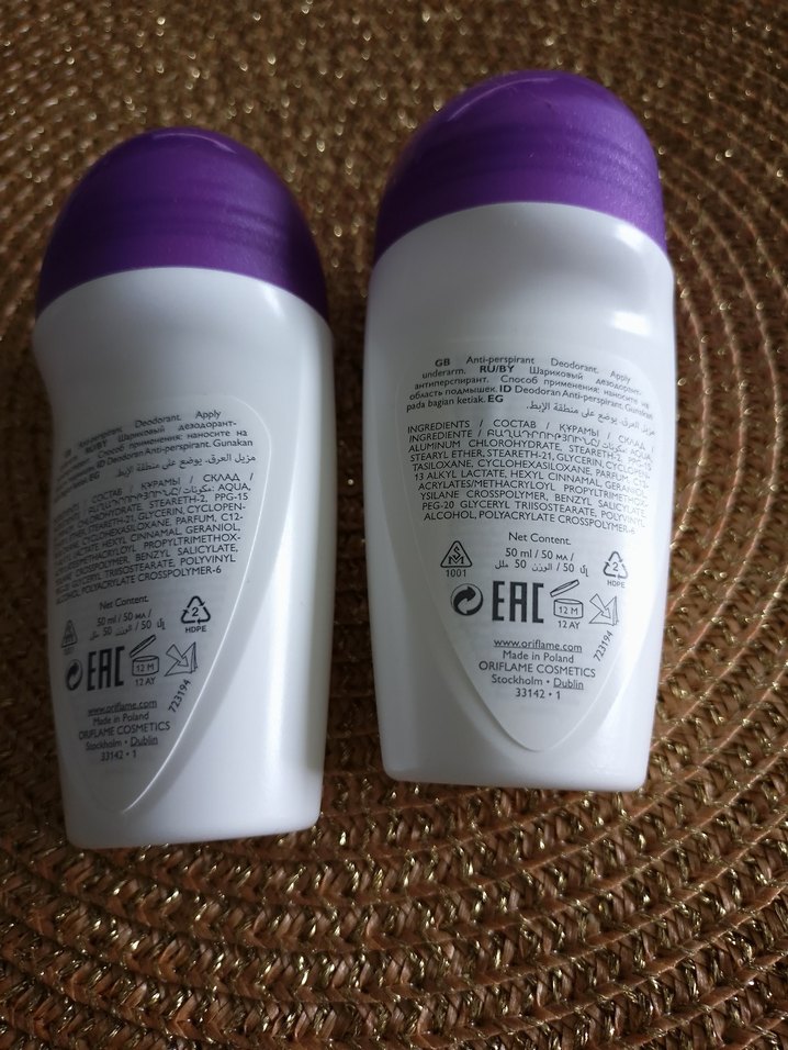 Oriflame Activelle Extreme Roll-On Kadın Deodorant 50 ml 2 ADET - Görsel 3