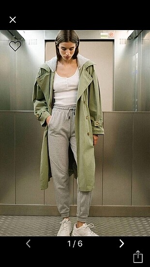 bershka gri eşofman