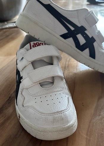 Beyaz Asics Erkek Çocuk Spor Ayakkabı - Görsel 2