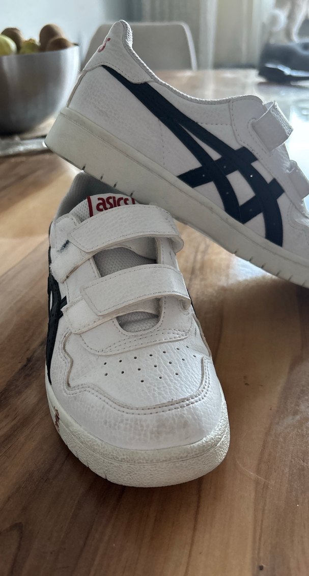 Beyaz Asics Erkek Çocuk Spor Ayakkabı - Görsel 2