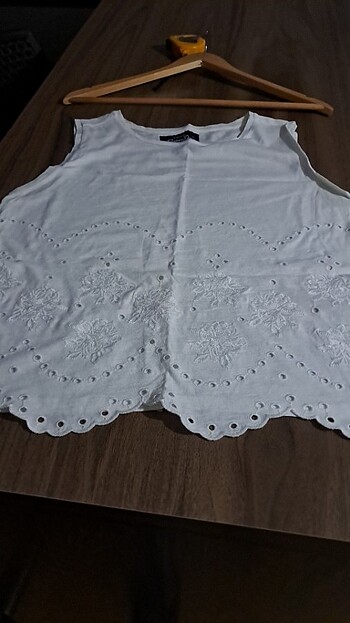 xl Beden beyaz Renk İşlemeli tshirt