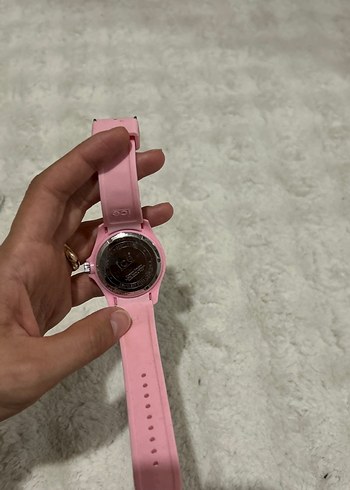  Beden Pembe Kemerli Kadın Kol Saati