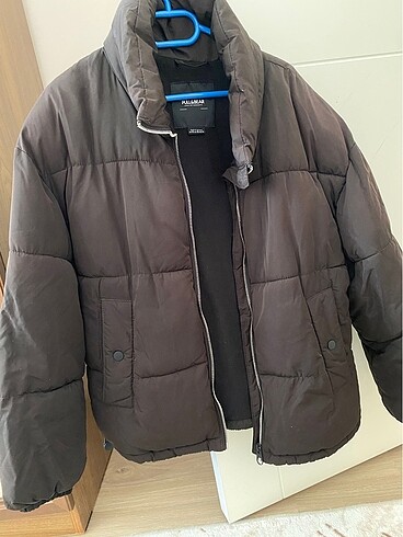 PULL&BEAR Siyah Şişme Mont