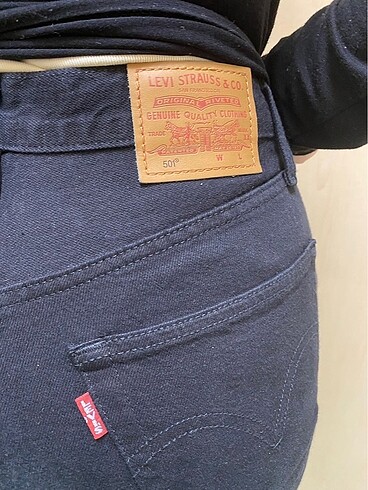 Levis Levi?s Premium Boru Paça Siyah Kot