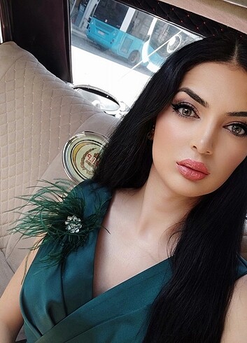 Diğer Zümrüt yeşili abiye