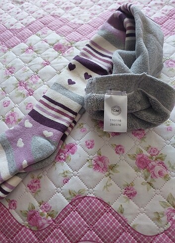 Kız çocuk külotlu çorap kışlık 5-6 yaş 