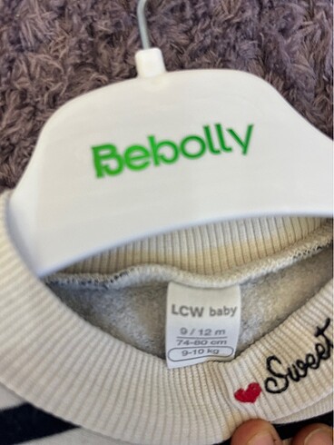 9-12 Ay Beden LCW sweat