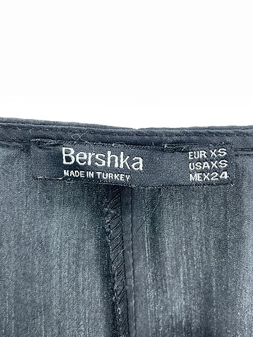 xs Beden gri Renk Bershka Uzun Elbise %70 İndirimli.