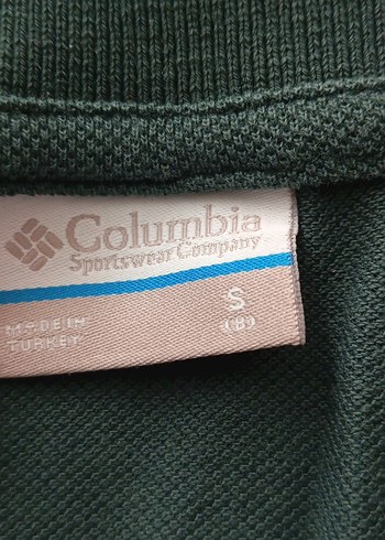 7 Yaş Beden Columbia Erkek Çocuk Yeşil Uzun Kollu Polo